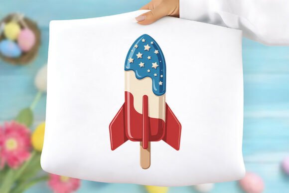 4th of July Png: Patriotic Popsicle Graphics & Freebies