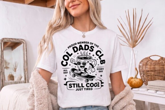 Cool Dads Club Tired Coffee Mug Art Graphics Freebies