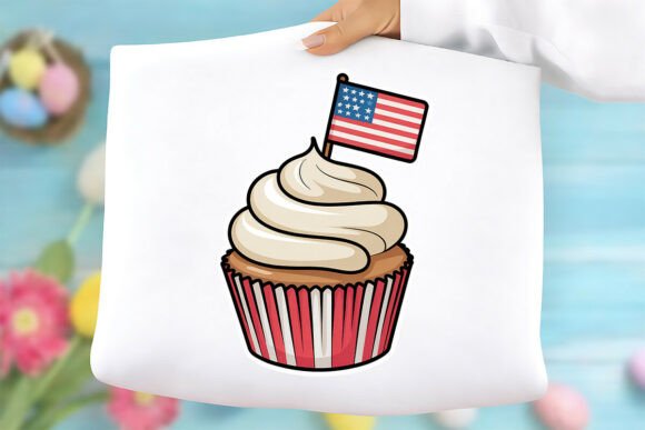 Patriotic Cupcake PNG: Graphics & Freebies Review