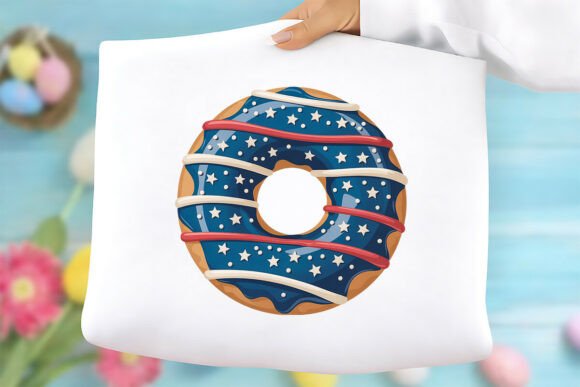 Patriotic Donut PNG: Graphics & Freebies Review