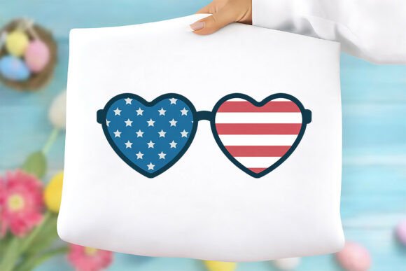 Patriotic Heart Sunglasses PNG Review