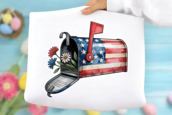 Patriotic Mailbox PNG: Graphics & Freebies Review