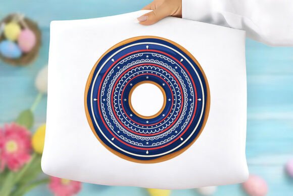 Patriotic Mandala Donut PNG: Free Graphics Review