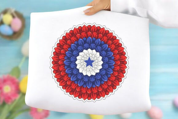 Patriotic Mandala Png Graphics and Freebies Review