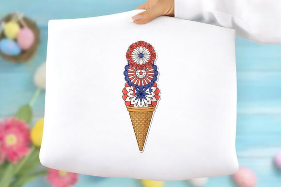 Red White Blue Mandala Free Png Graphics & Freebies
