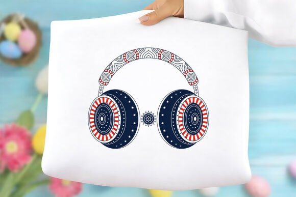 Red White Blue Music Lover Graphics Freebies Review