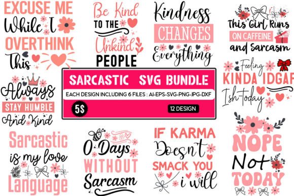 Sarcastic Bundle Graphics & Freebies Review