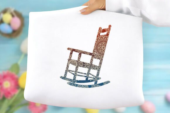 Vintage Rocking Chair Free PNG: Graphics & Freebies